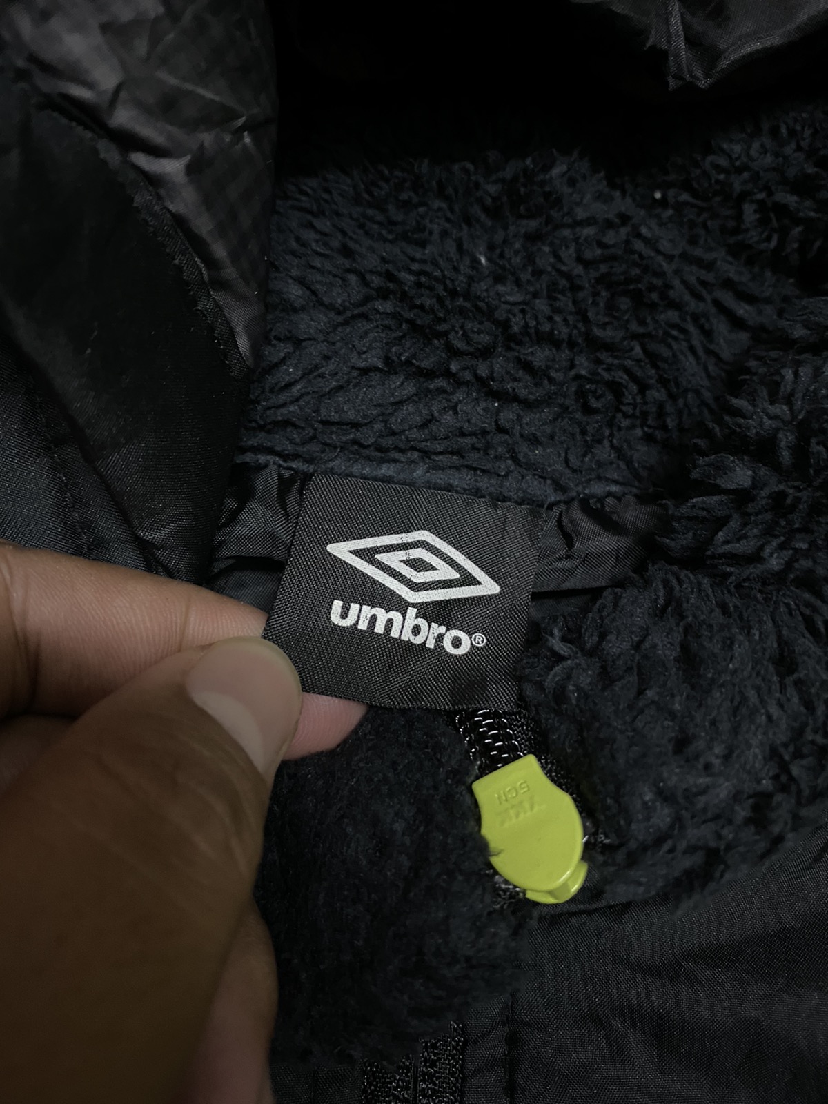 Vintage - Vintage Umbro Fleece Hoodie Jacket - 6