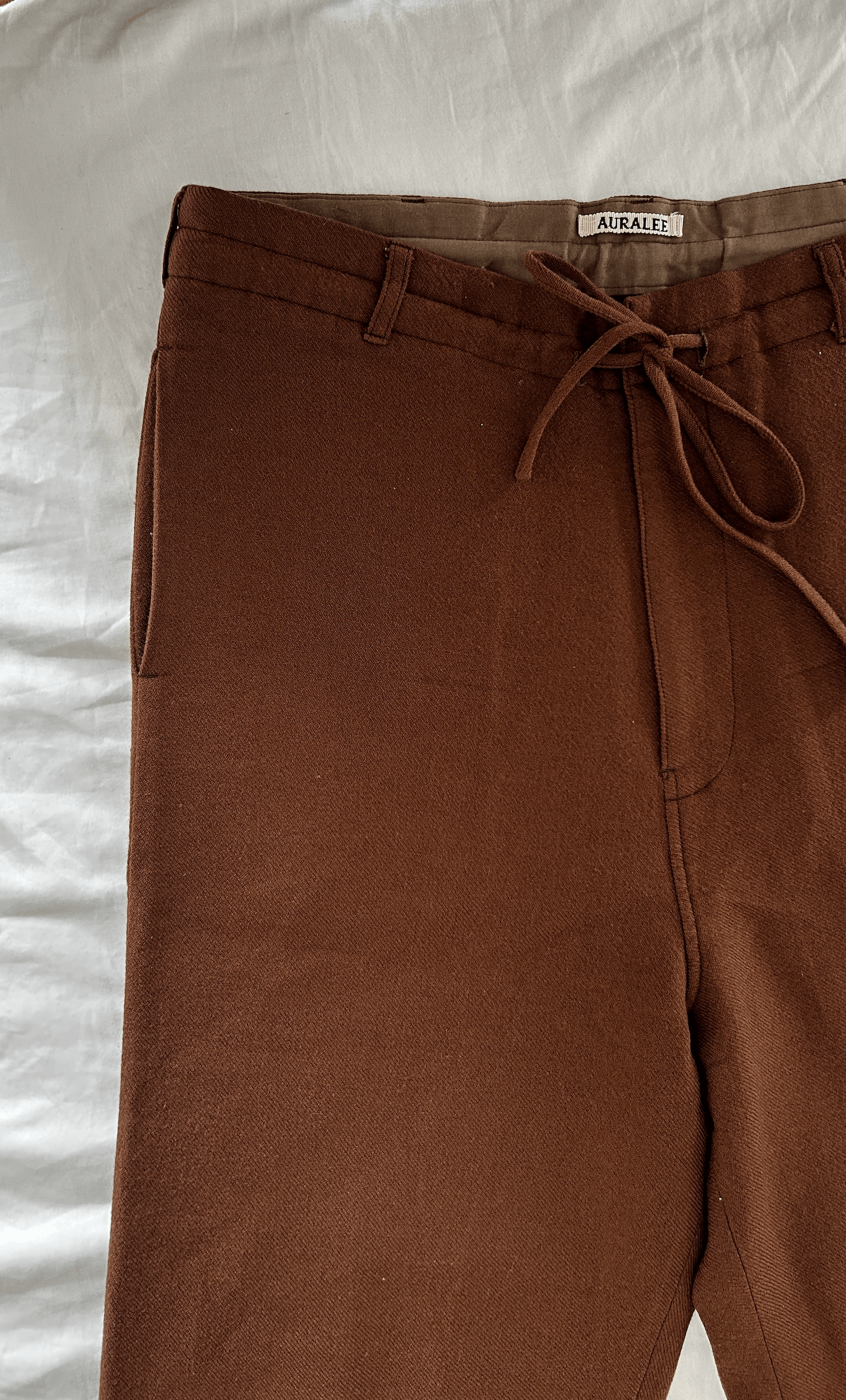 3 . SELVEDGE WOOL VIYELLA PANTS . A7AP02SV . MADE IN JAPAN - 15