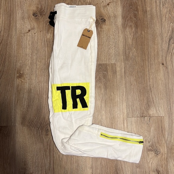 True Religion Neon Ankle Zip Jogger Sweatpants - 5