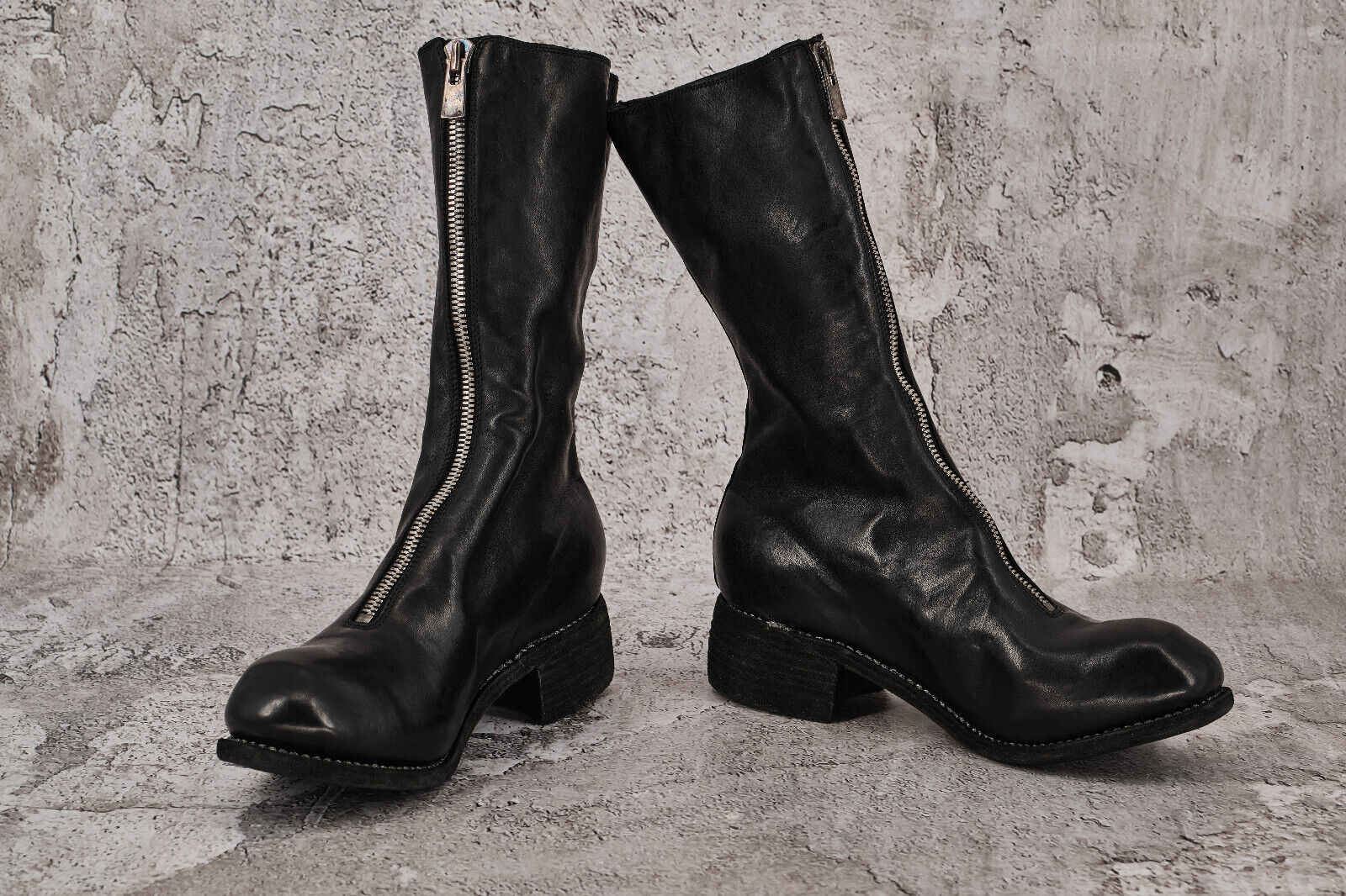 Brand New in Box Guidi Soft Horse Leather Full Grain PL9 Boots in Black 38 - 9