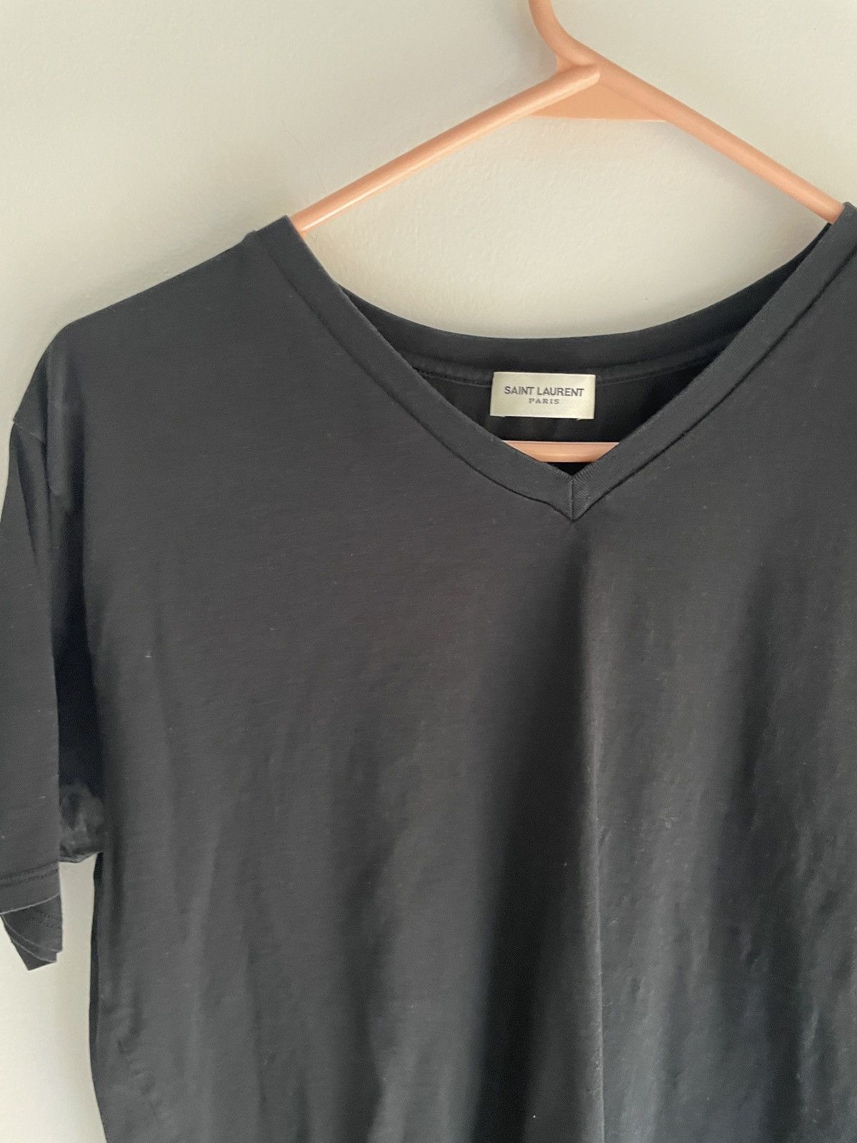 V Neck Boxy T-Shirt - 3