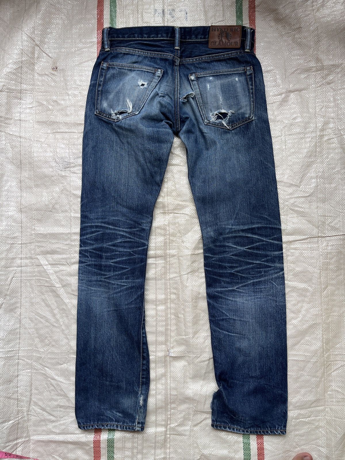 Vintage - Redline Selvedge Hystoric Glamour Denim Jeans Distressed - 22