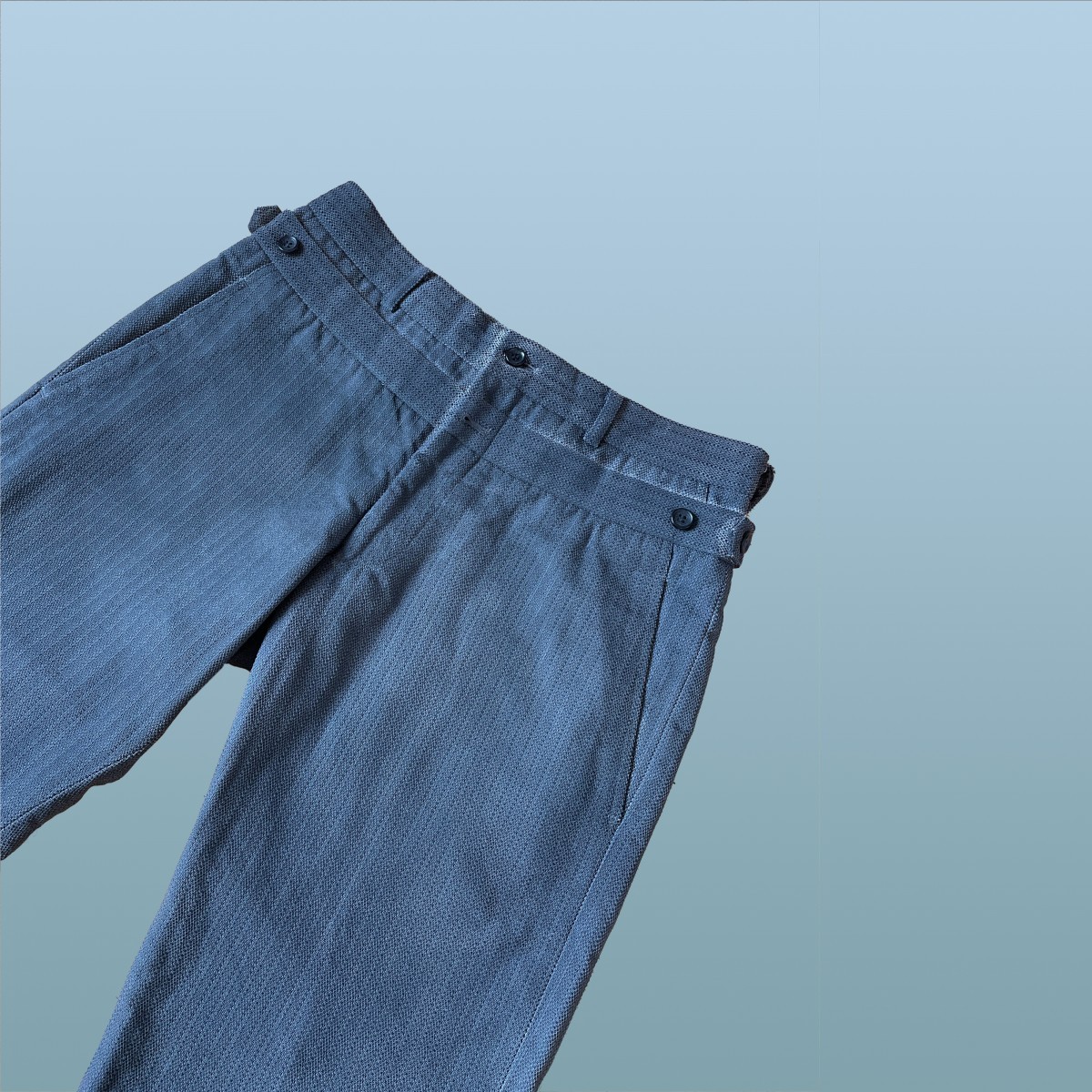 CDGH+ Double resin coated pants (2002) - 3