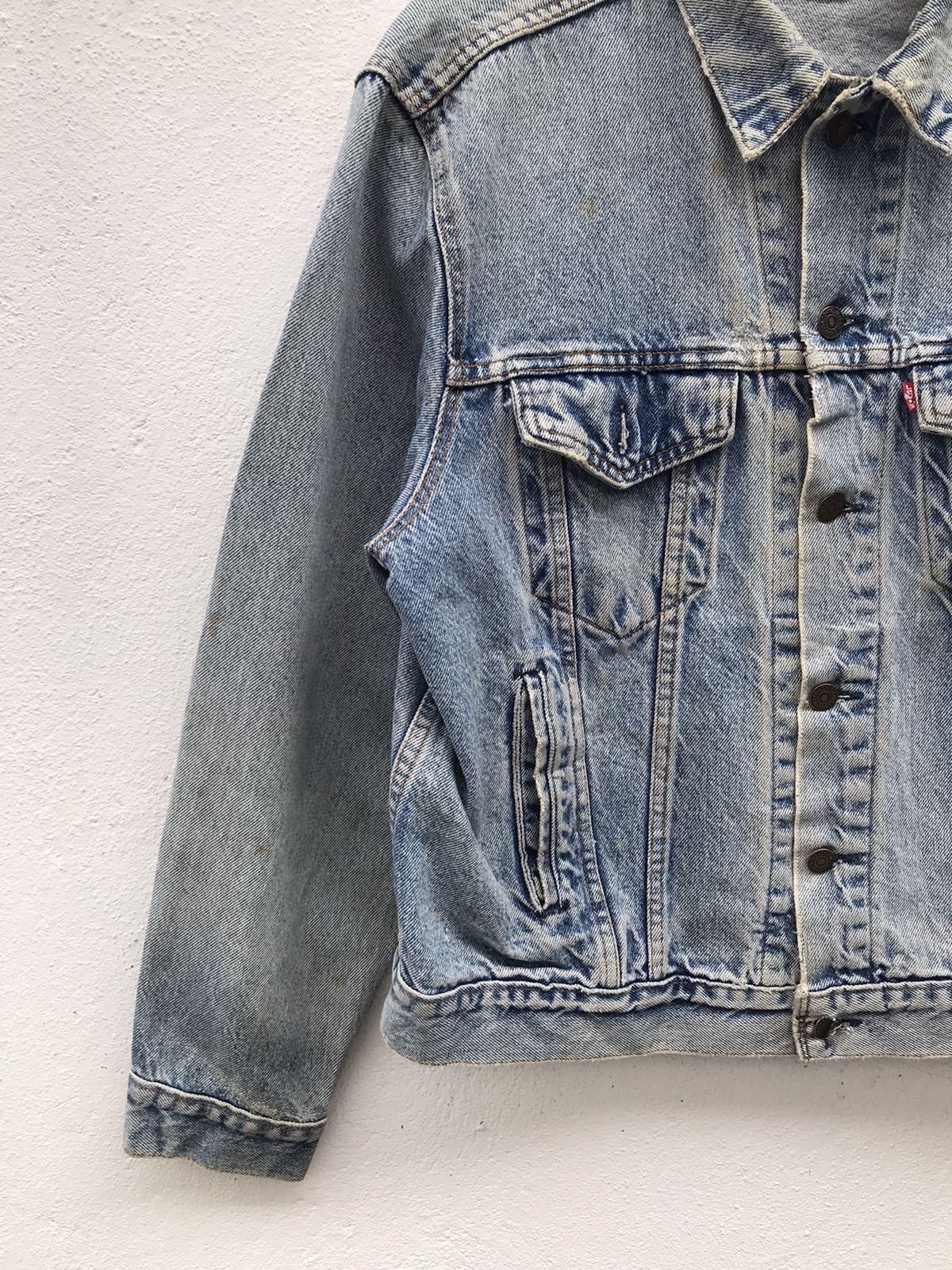 Made In Usa Levi’s Distressed Denim Jackets - 2