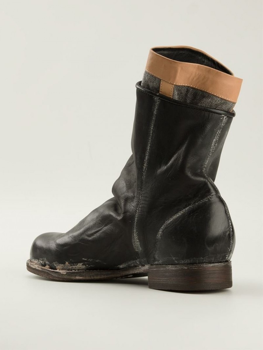GRAIL!AW09 Distressed layered boots.Like Sacai or Guidi - 3