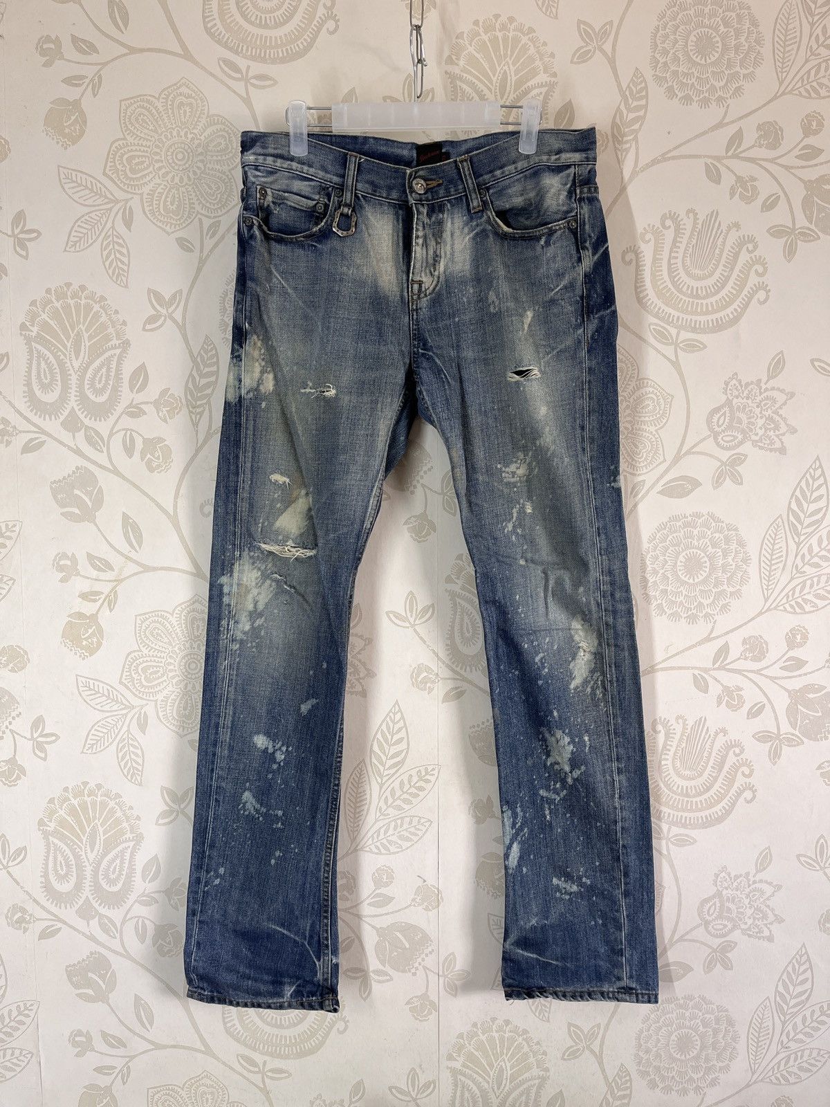 Ripped Style Jack Rose Distressed Denim Vintage - 1