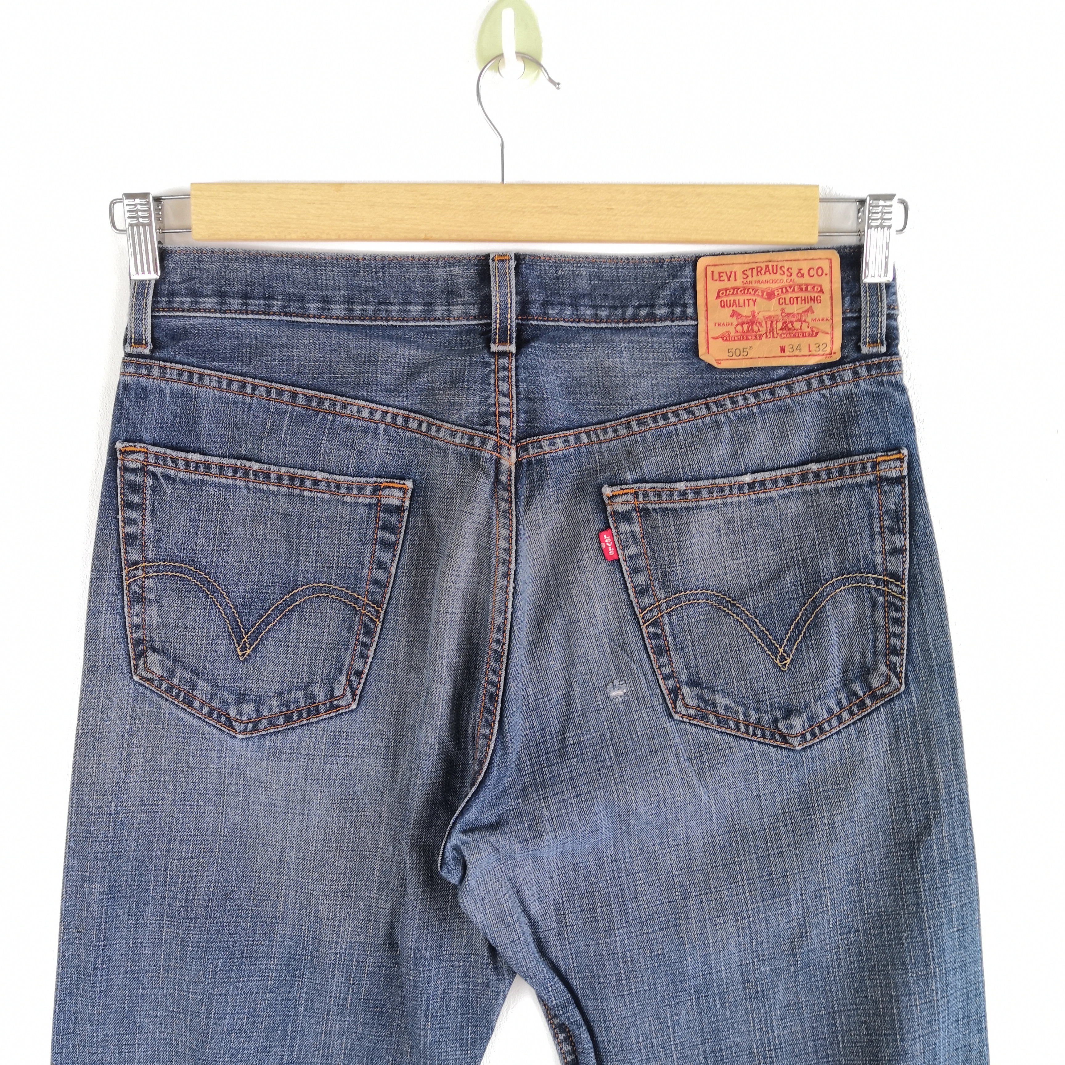 Vintage - Vintage Levis Jeans Distressed Levis 505 Denim Pants - 5