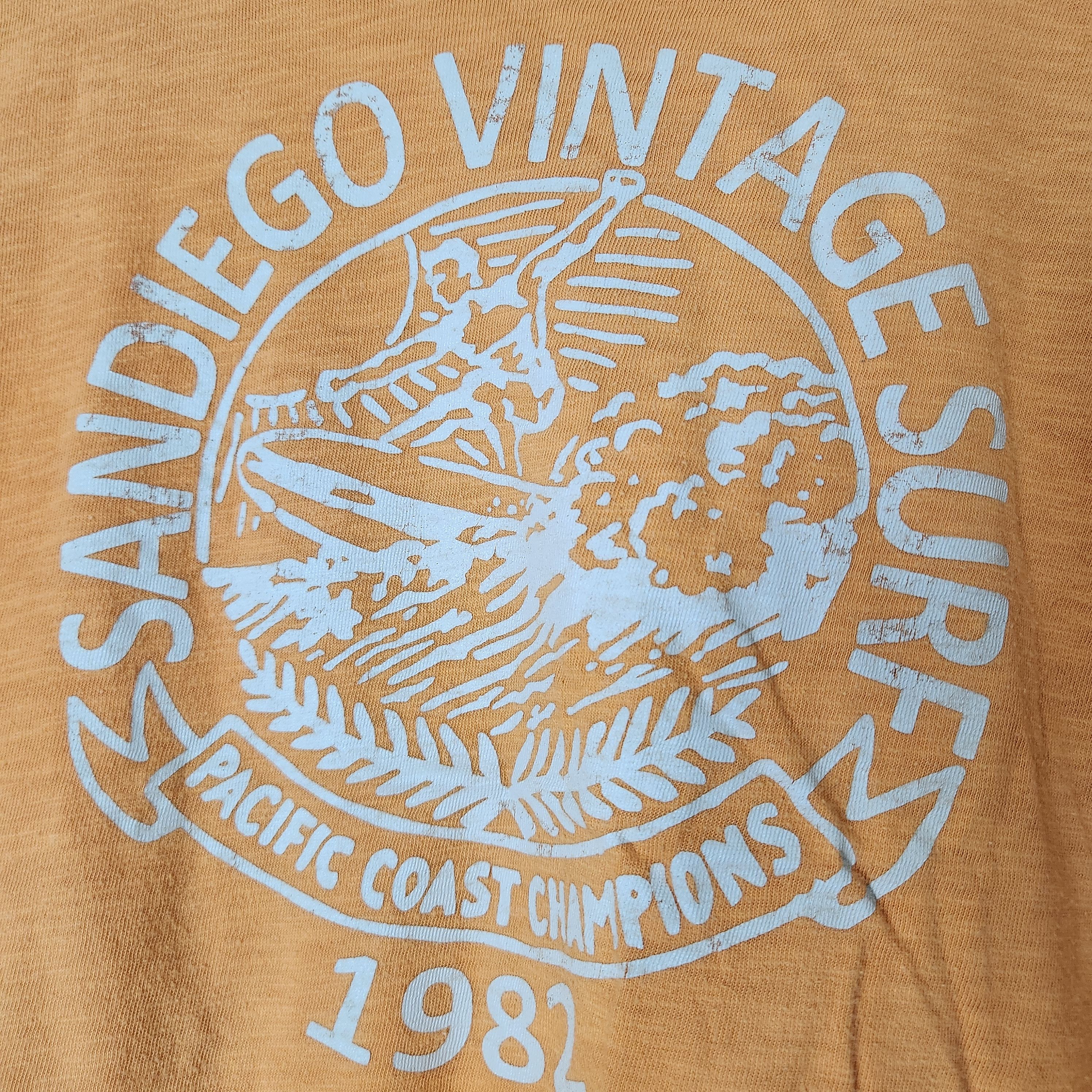 Vintage Sandiego Vintage Surf 1982 TShirt Velva Sheen - 15