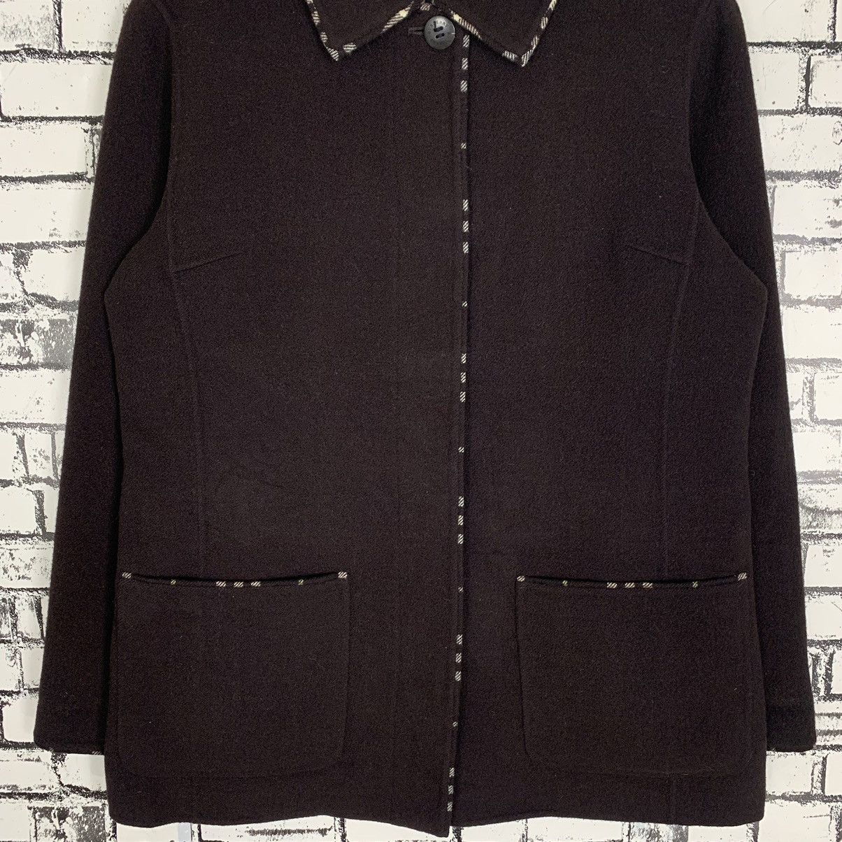 Burberry Wool Coat Jacket - 5