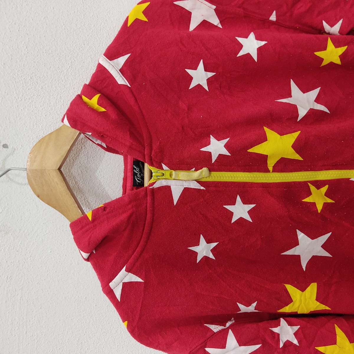American Apparel - American Full Print Star Flag Red Hoodie - 3