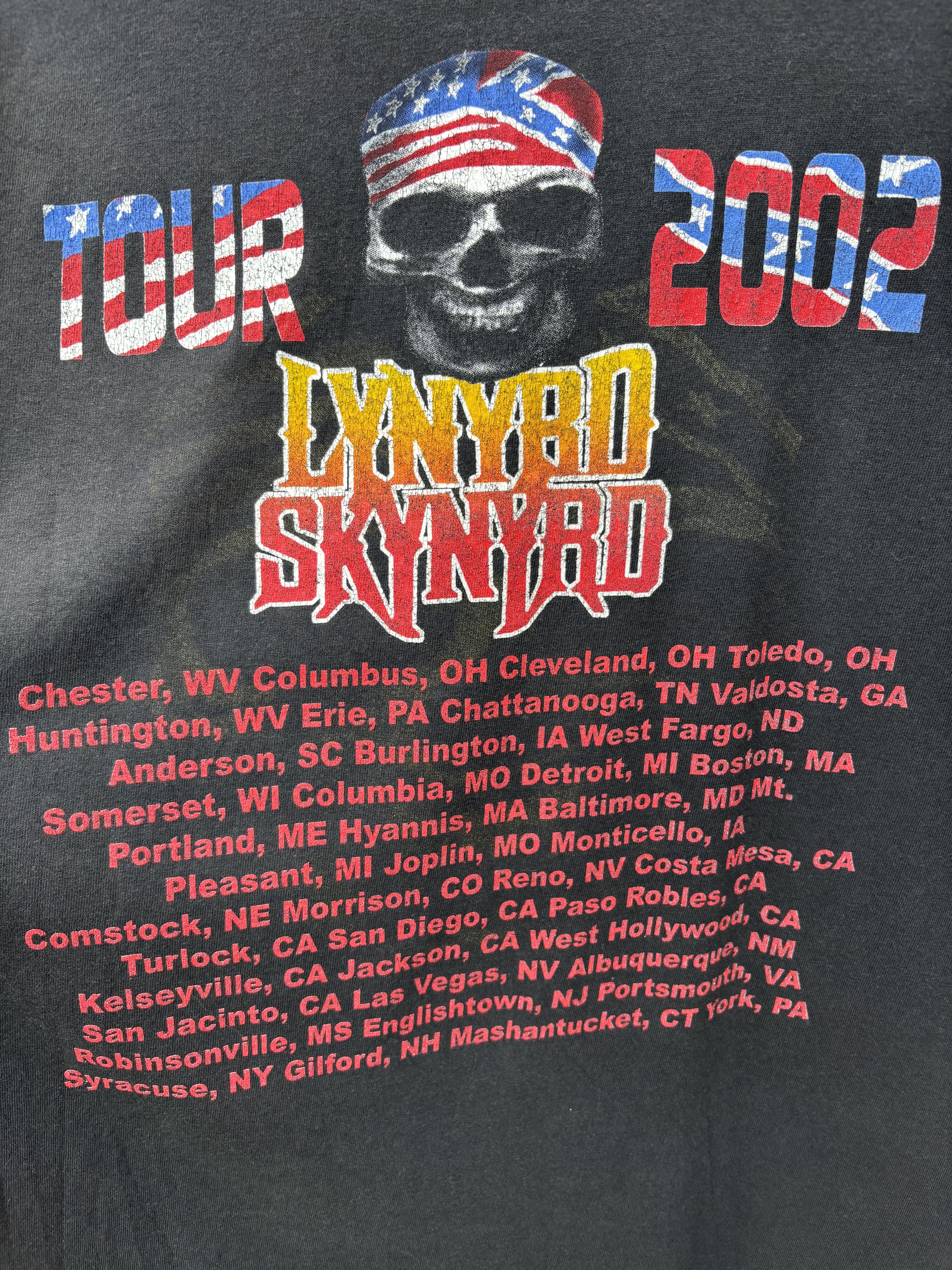 Vintage Lynyrd Skynyd 'In Skynyrrd We Trust' 2002 T-shirt - 4