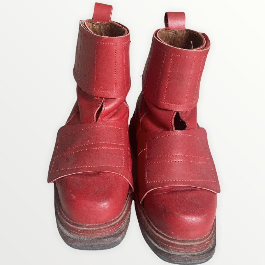 Dirk Bikkembergs Velcro Leather Boots - AW96 - 2