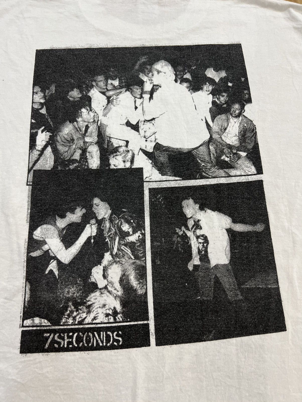 VINTAGE 90’s 7 SECONDS PUNK T-SHIRT - 11