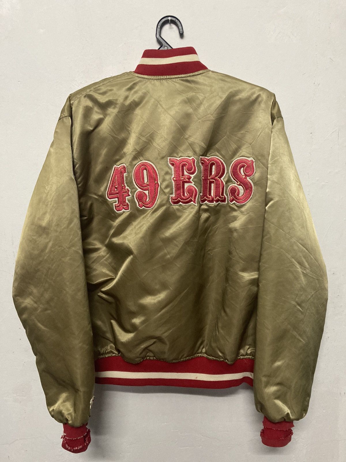 Vintage Rare Starter SF 49ers Satin Jacket - 2