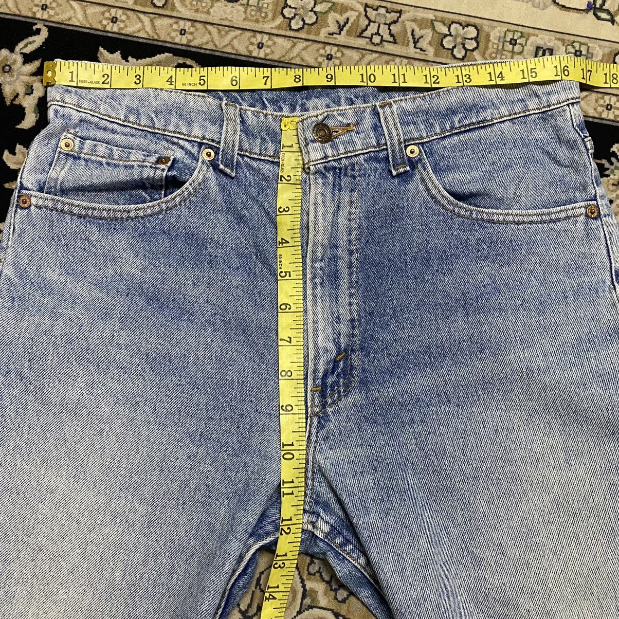 Vintage 90s Levis 517 Flare Jeans Lightwash 33x33 Made USA - 18