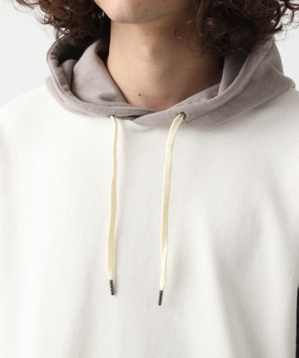 Hare - contrast block hoodie - 5
