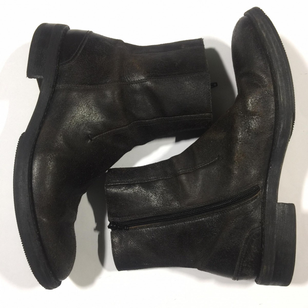 Custom - Homme Ankle Zip Boots - 5