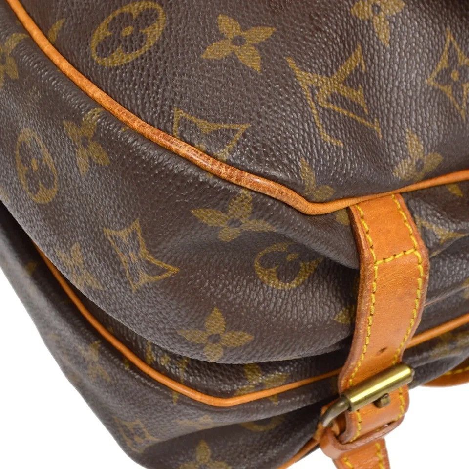 Authentic Louis Vuitton Monogram Saumur 30 Shoulder Bag - 3