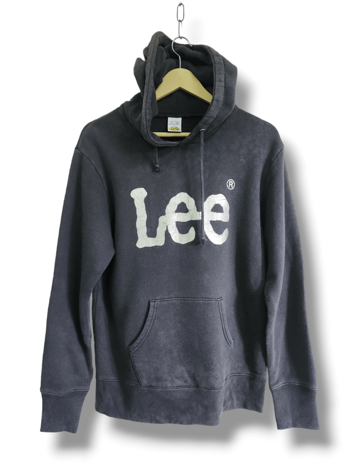 Vintage 1980s Lee USA Sweatshirts Hoodie - 1