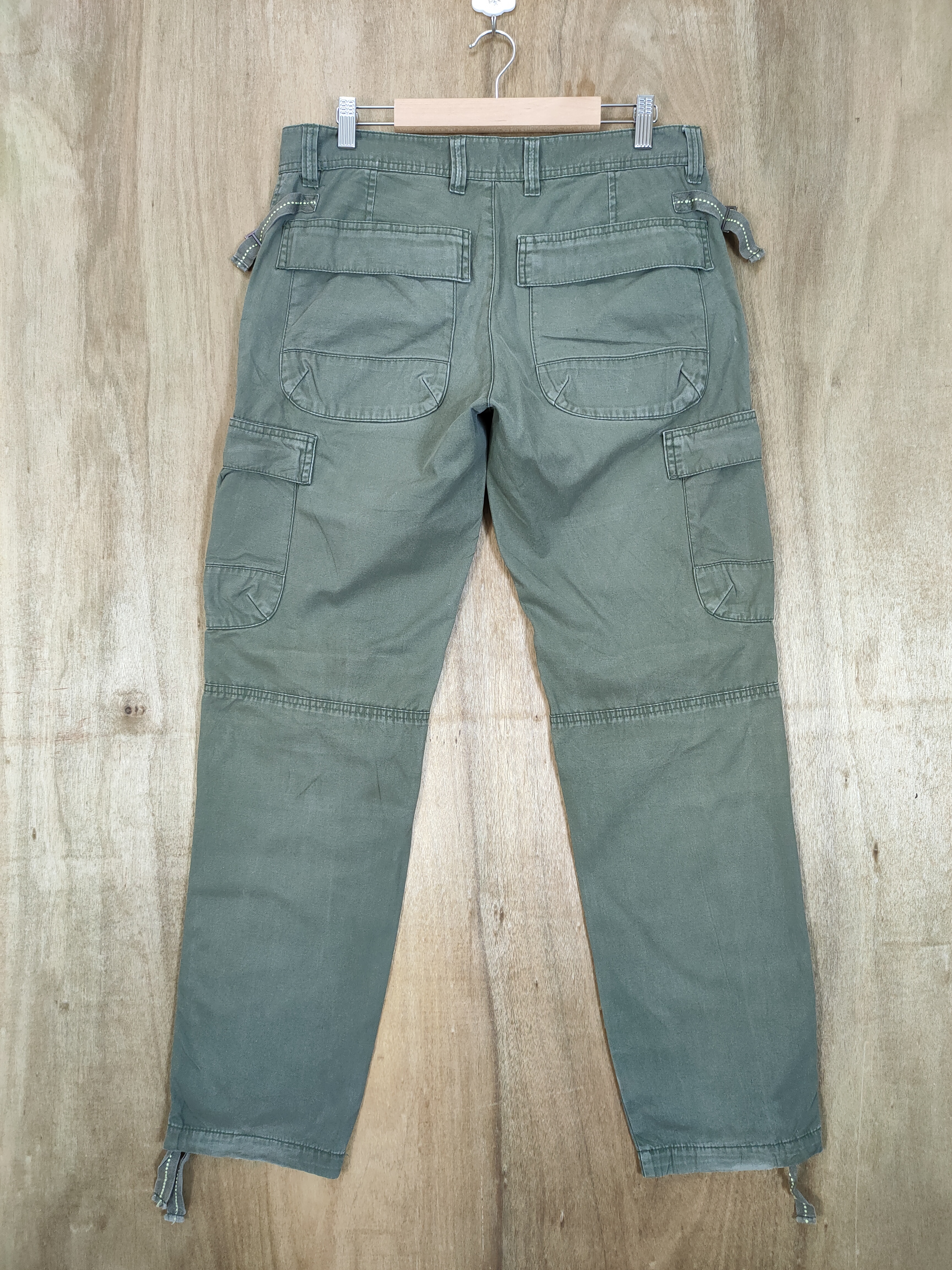 Japanese Brand - SISLEY BAGGY CARGO PANTS - 7