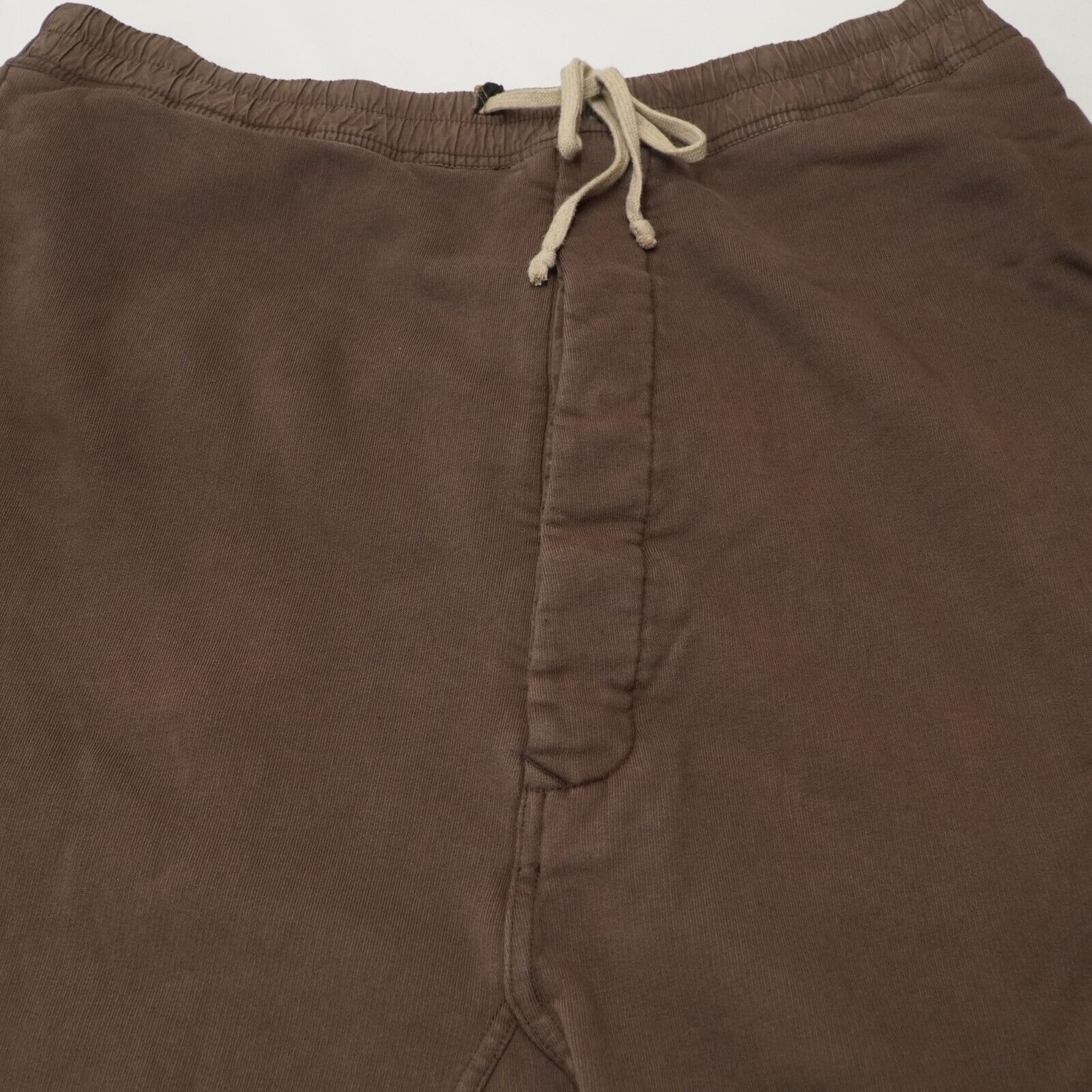 Rick Shorts Drop Crotch Cotton Macassar Brown Large - 7
