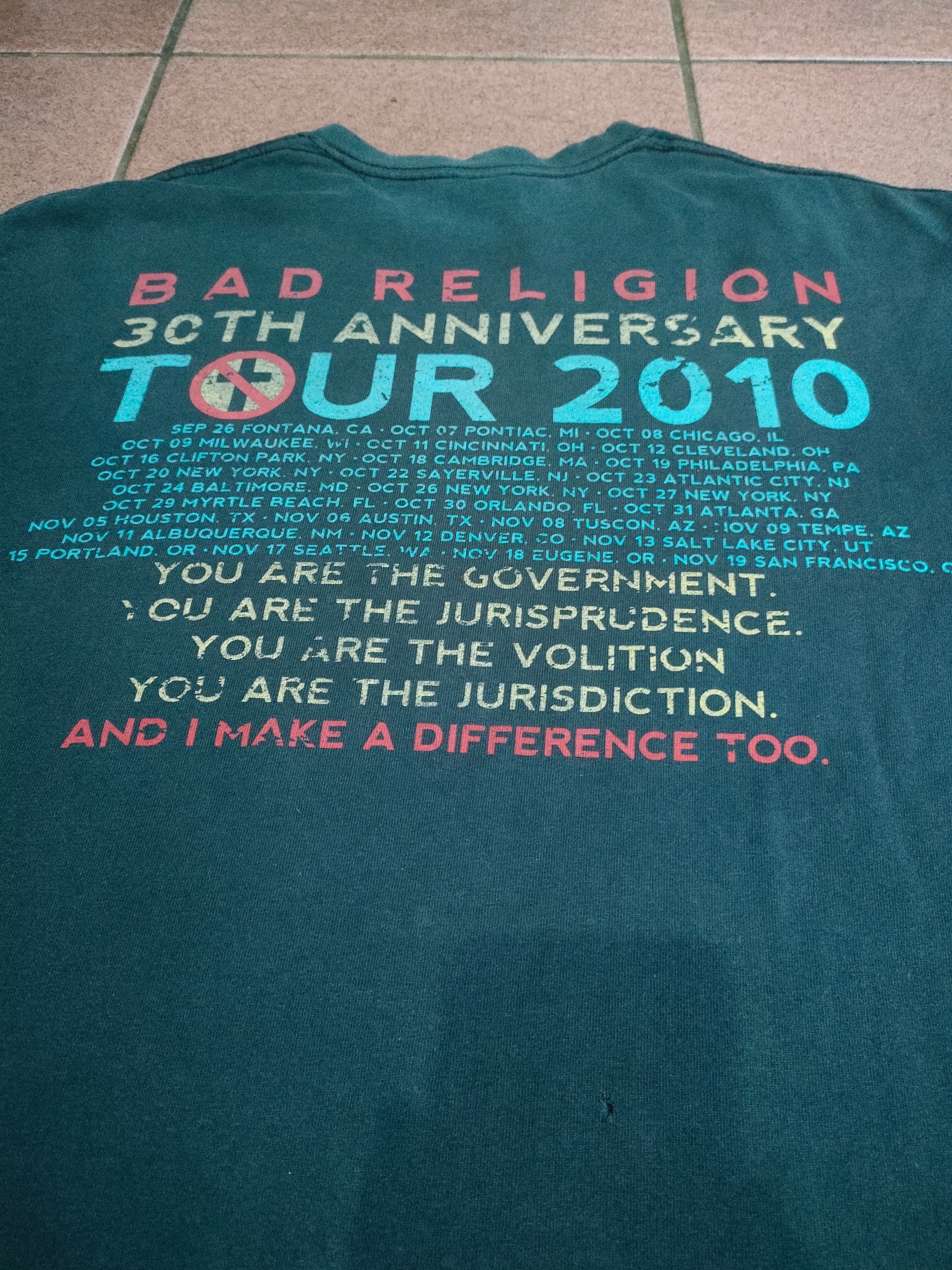 Vintage BAD RELIGION - 30th Anniversary - Faded tshirt - 5