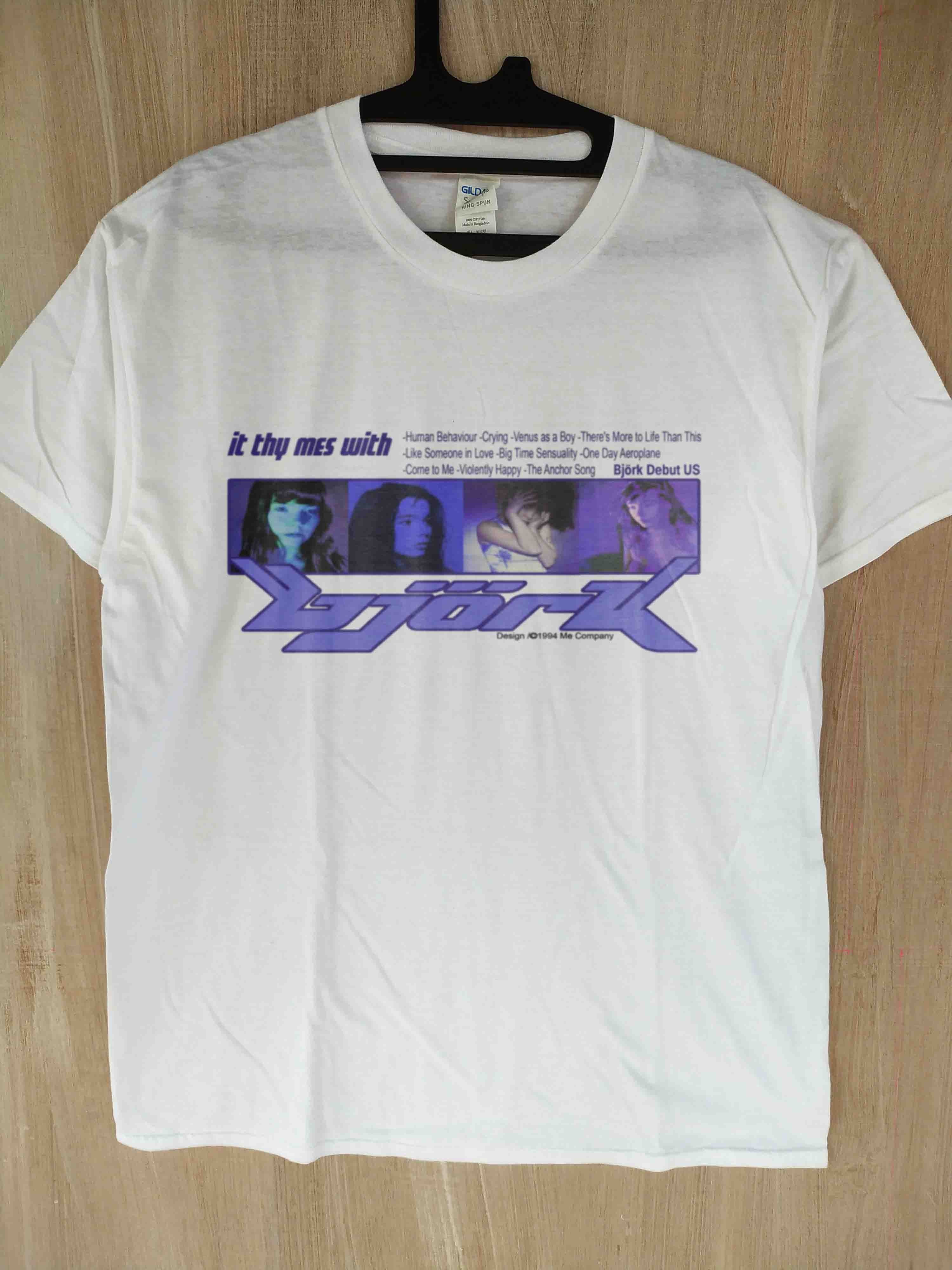 Debut - bjork Debut 90s White Shirt - 1