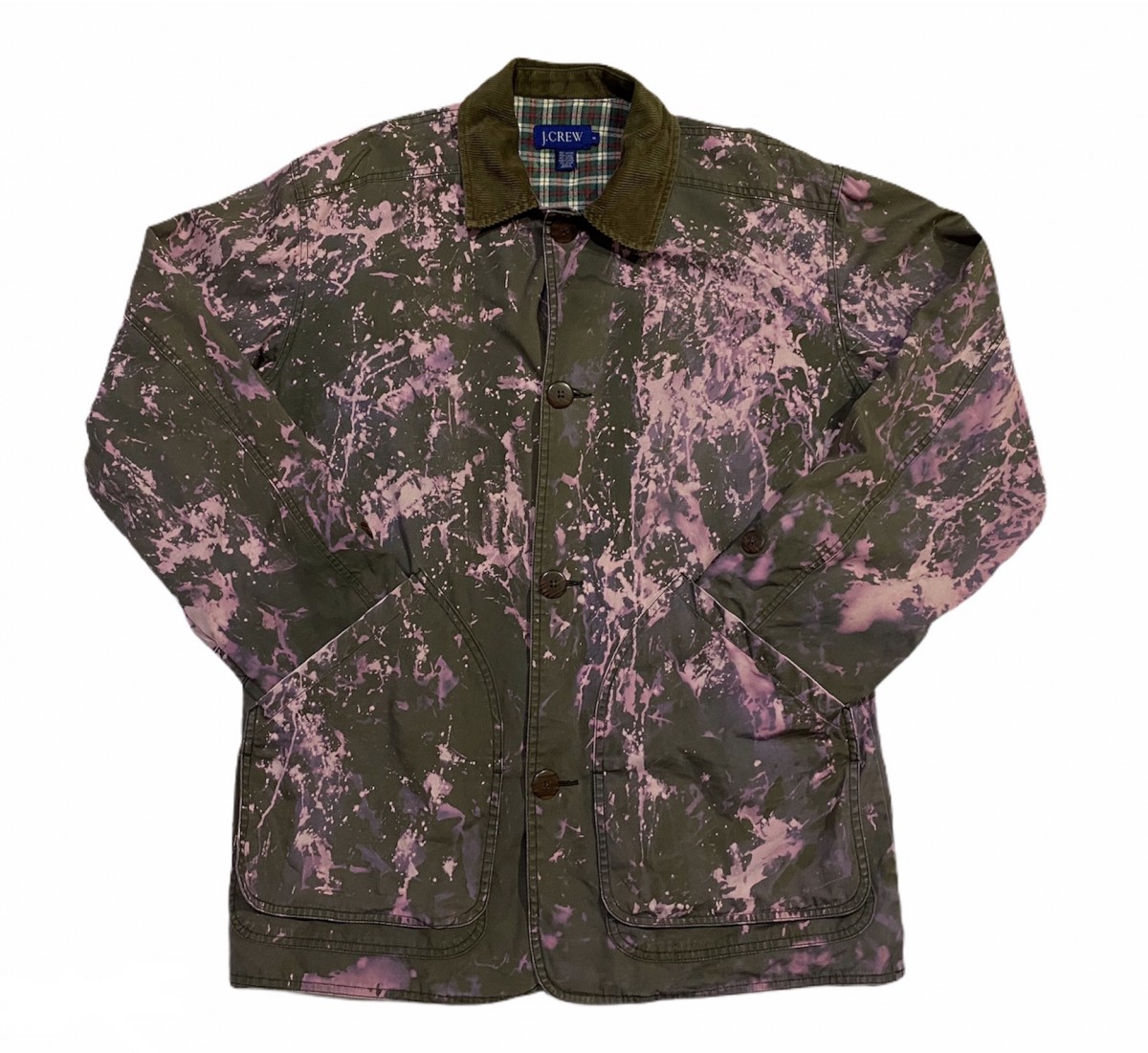 Custom Made - J. CREW JACKET CUSTOM MADE BLEACHED - 3