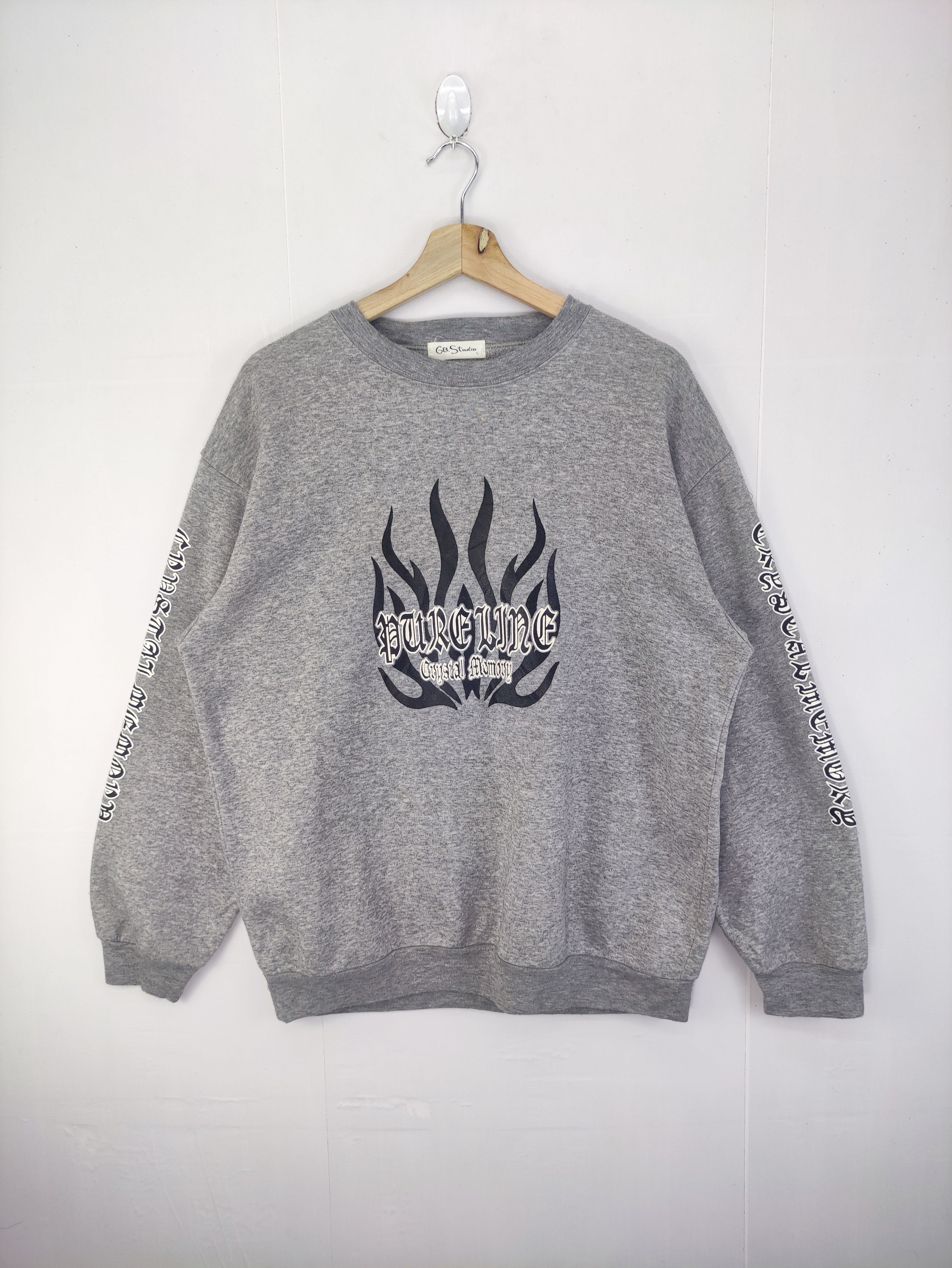 Vintage Sweatshirt Print Logo By GB Studio - 1