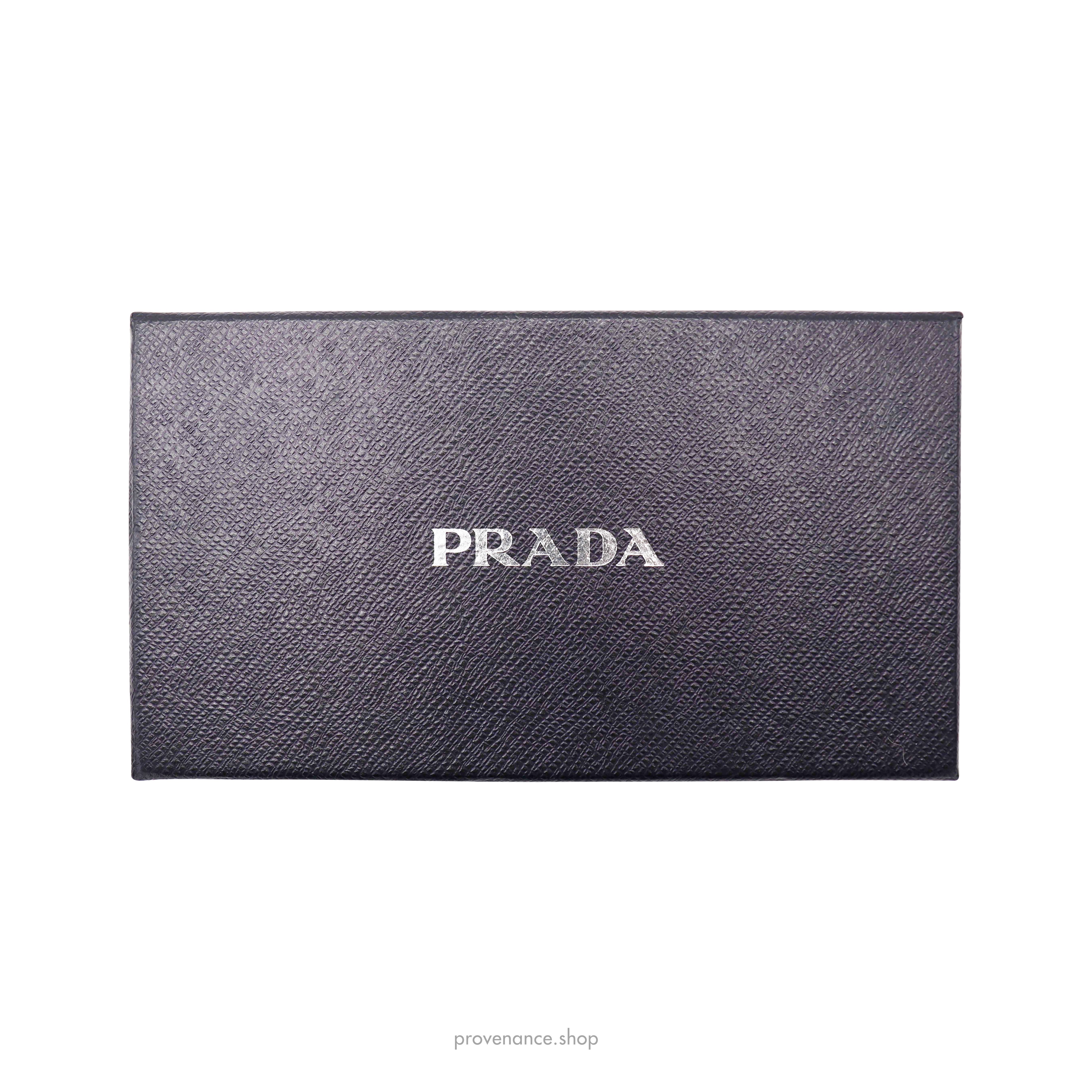 Prada Long Wallet - Pink Quilted Saffiano Leather - 11