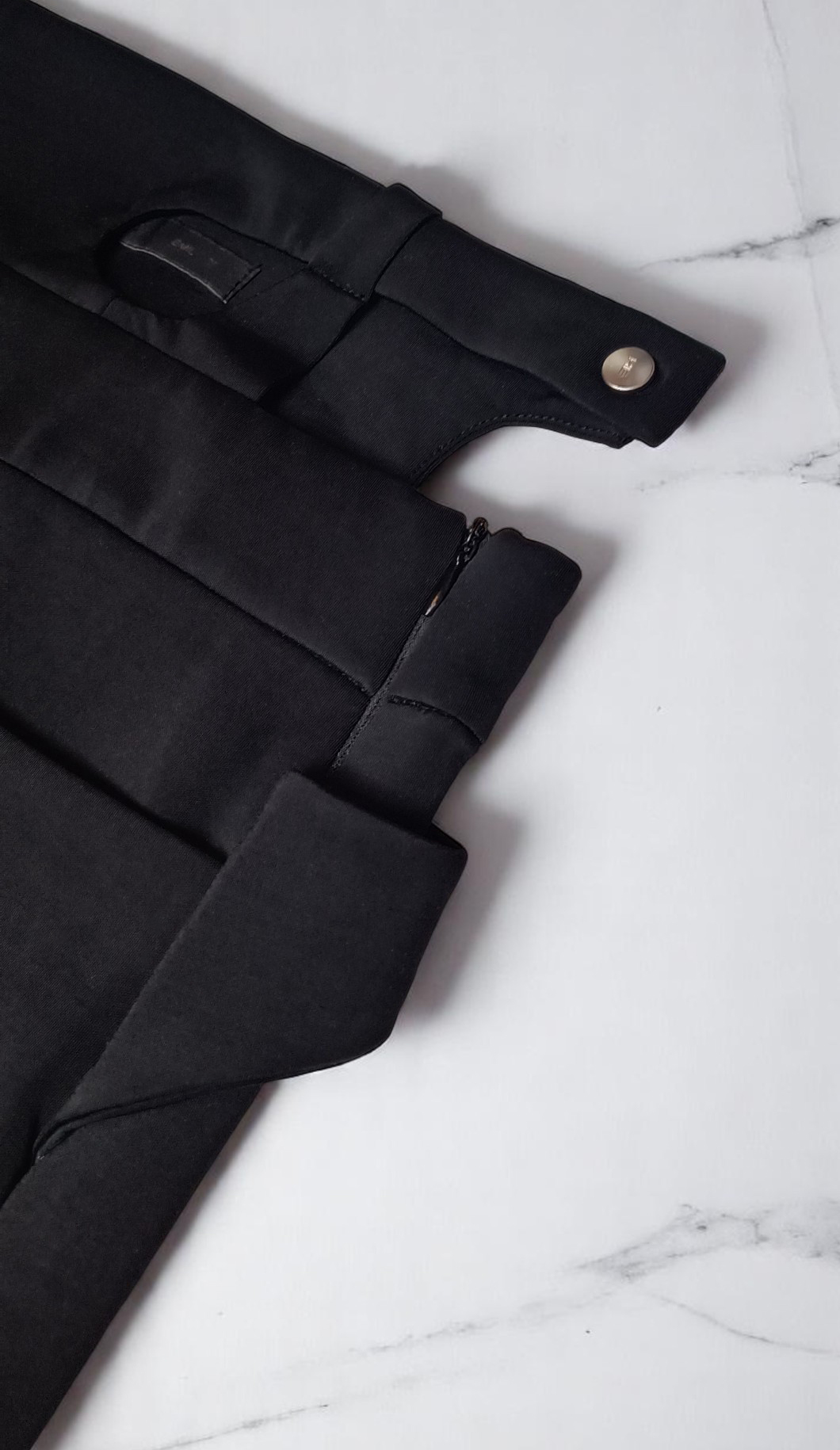 SS21 'COMPOS MENTIS' SKIRT W. UNDERWEAR LINE BLACK - 13