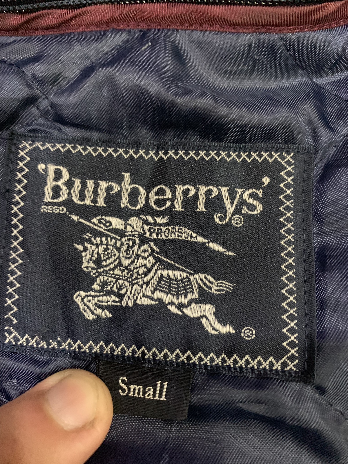 Authentic vintage BURBERRY harrington jacket - 4