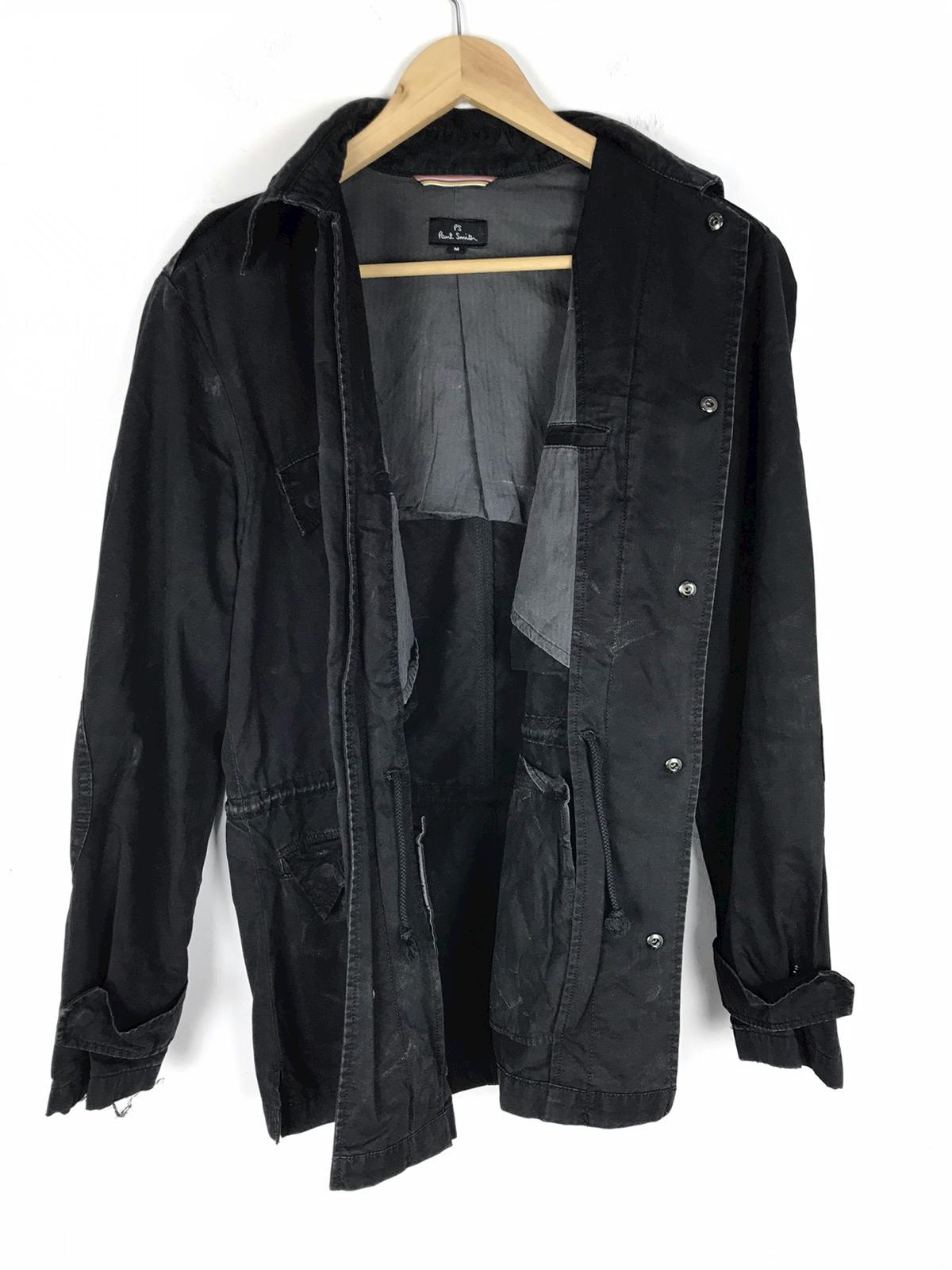 Vintage Paul Smith Overcoat Dark Jacket - 7