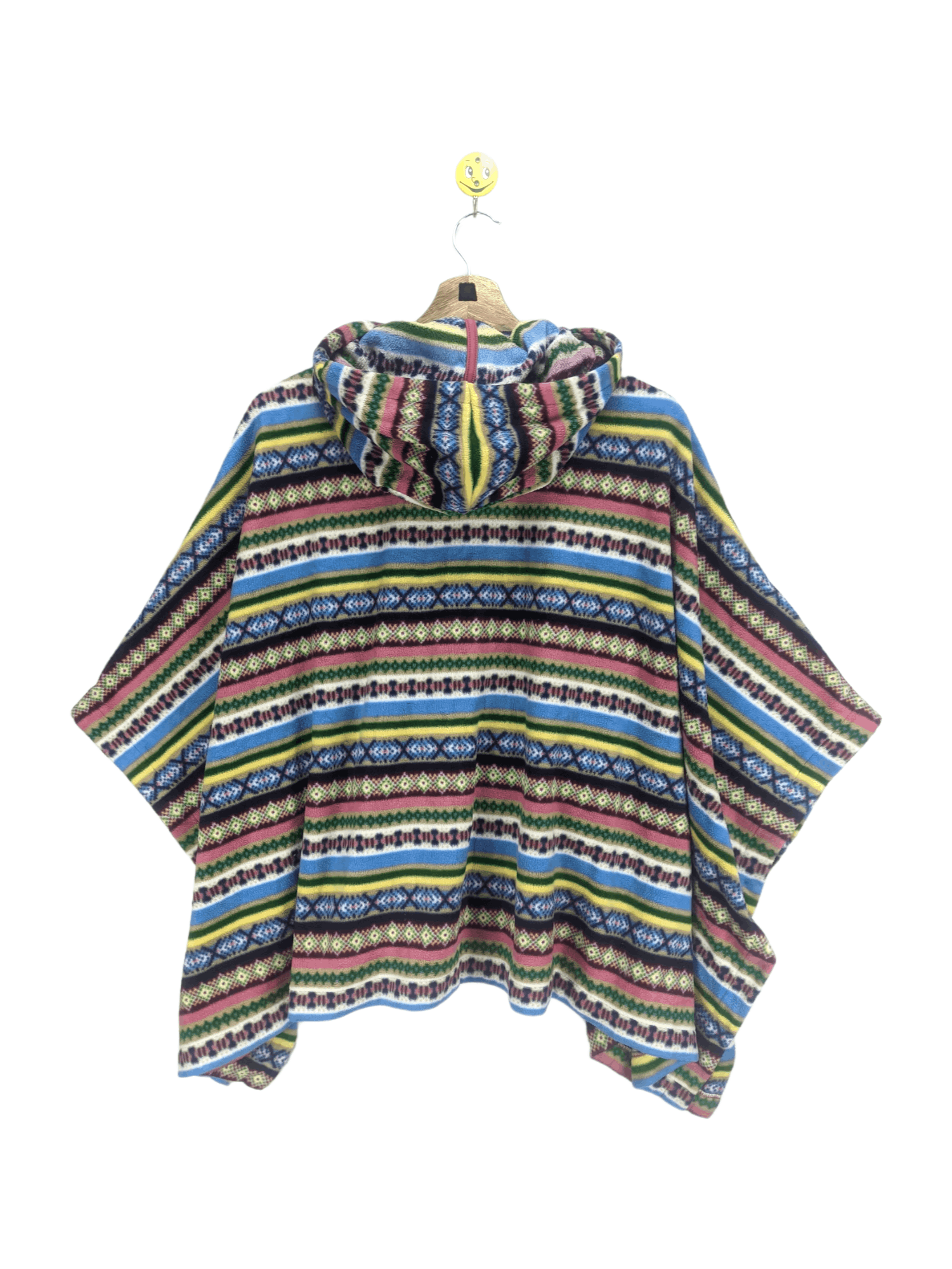 Steals🔥Uniqlo Poncho Hooded Navajo Patterned - 2