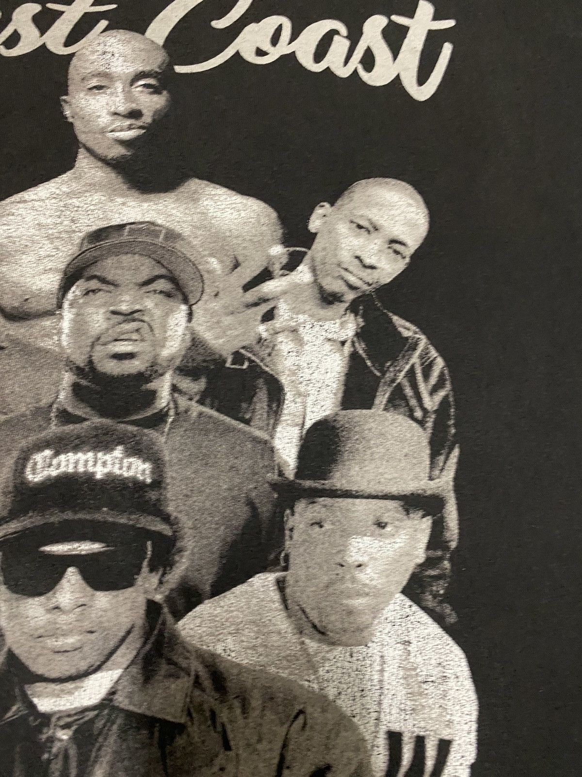 Vintage West Coast Rap Hip Hop Tupac Dre Snoop Eazy E Tshirt - 4