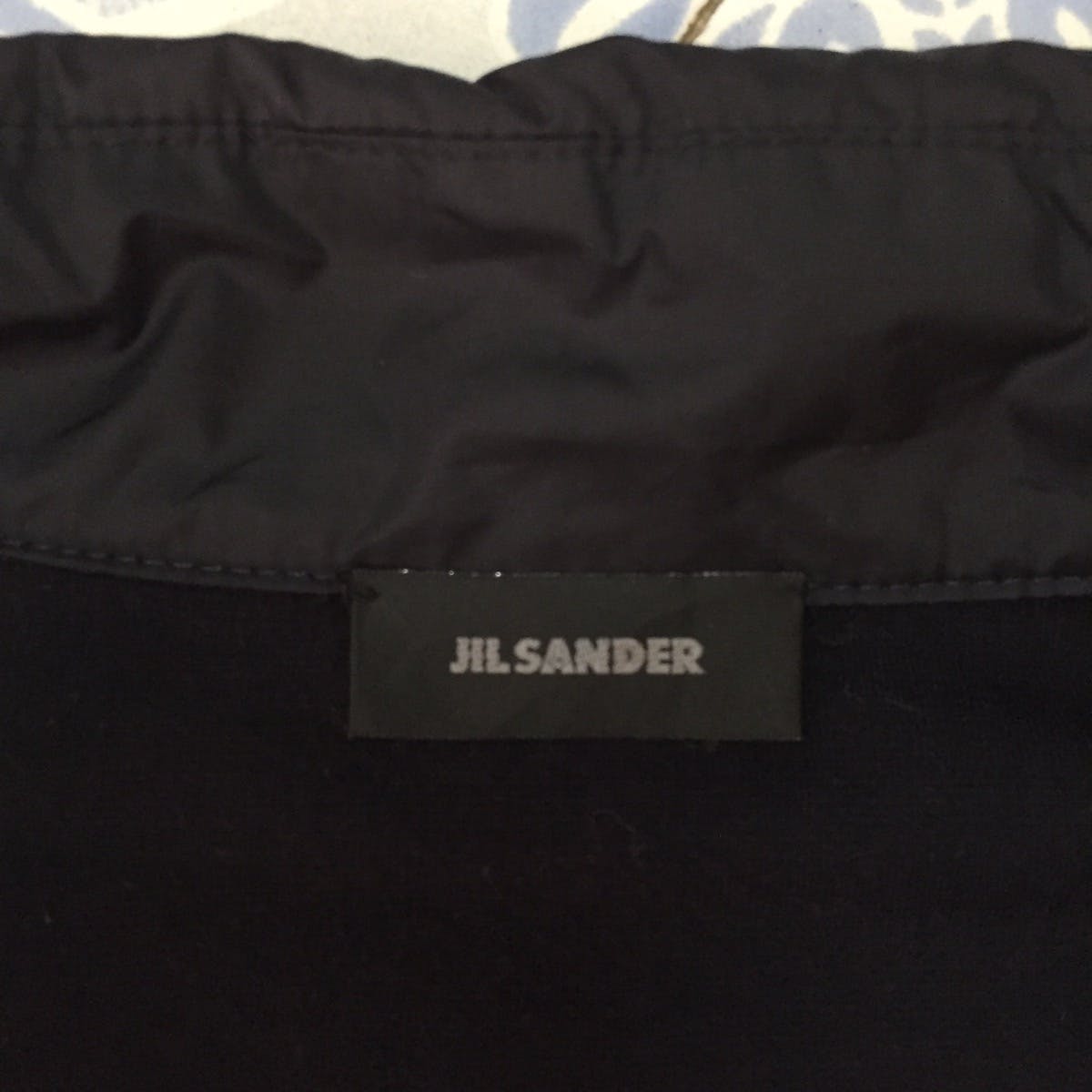 Jil Sander Nylon Front Sweater Zipper Jacket - 12