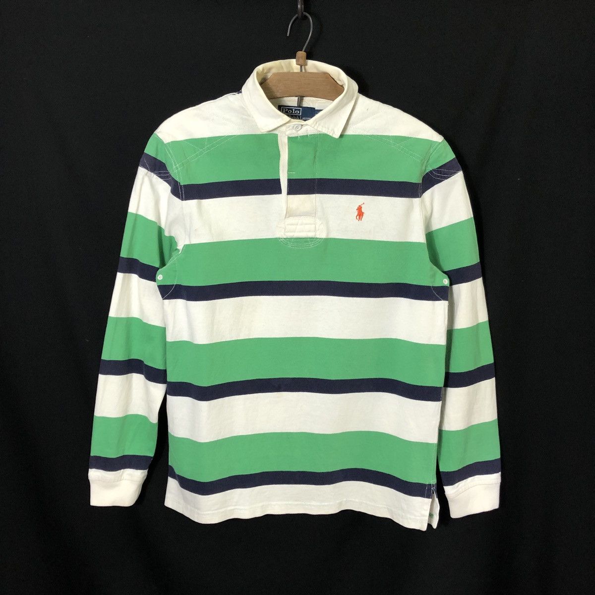 Vintage Polo Ralph Lauren Rugby Long Sleeve Polo Shirt - 1