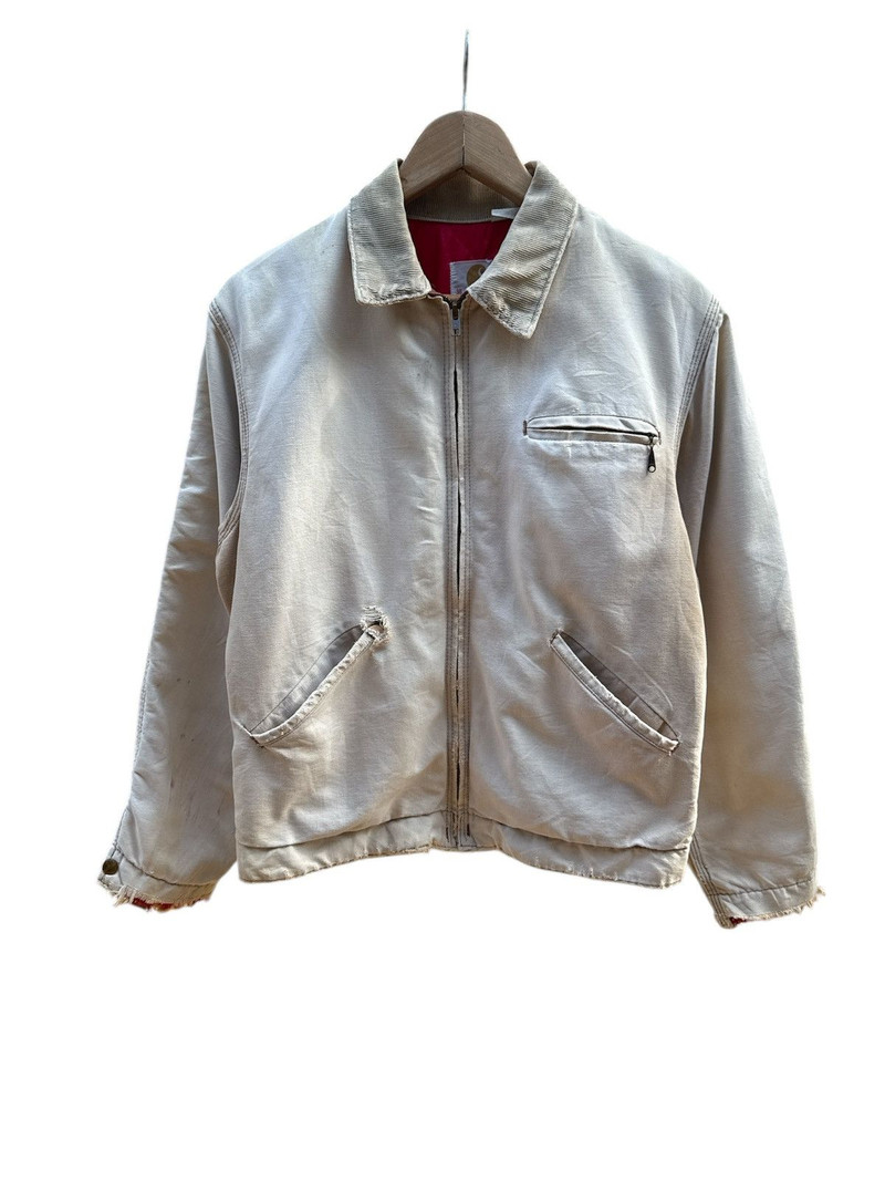 Vintage Carhatt Detroit Trashed Jacket - 1