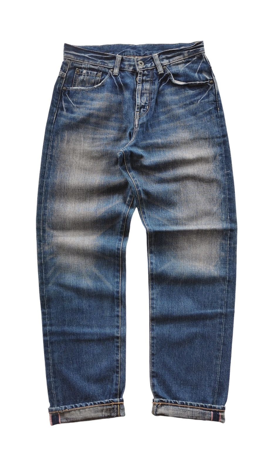 JOURNAL STANDARD SELVEDGE JEANS (SIZE 28 x 39.5) - 9