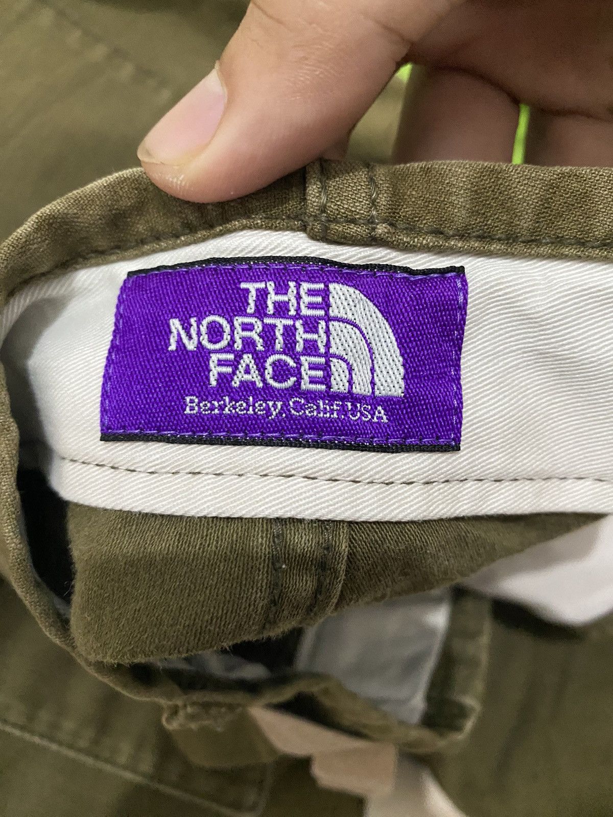 🔥The North Face Military Design Bush Pant Label Purple Pant - 9