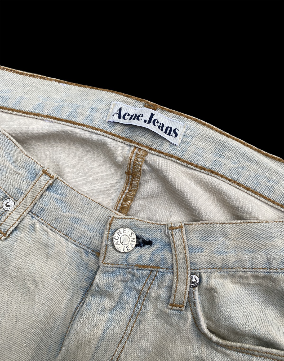 Acne Studio Jeans Blå Konst Max Stay Light Blue Denim - 6