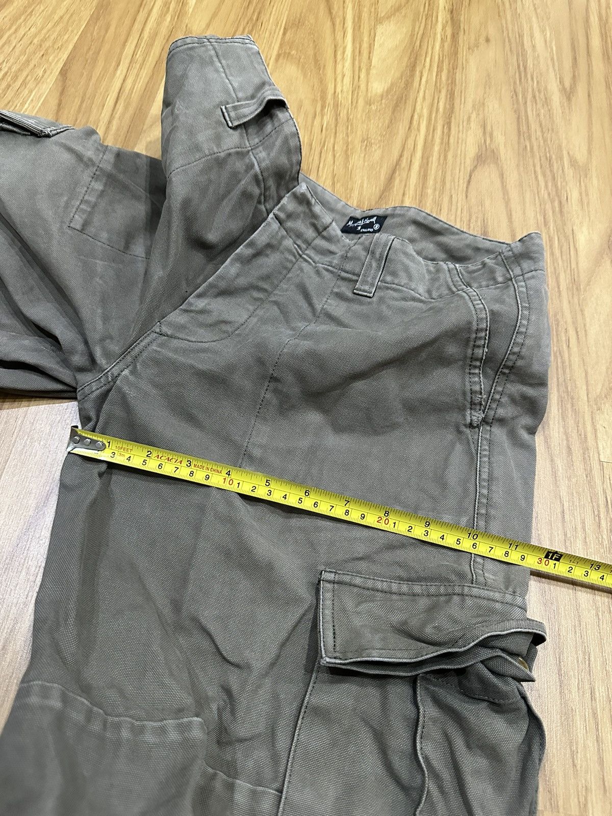 Margaret Howell England Cargo Multipocket Heavy Cotton Pants - 17