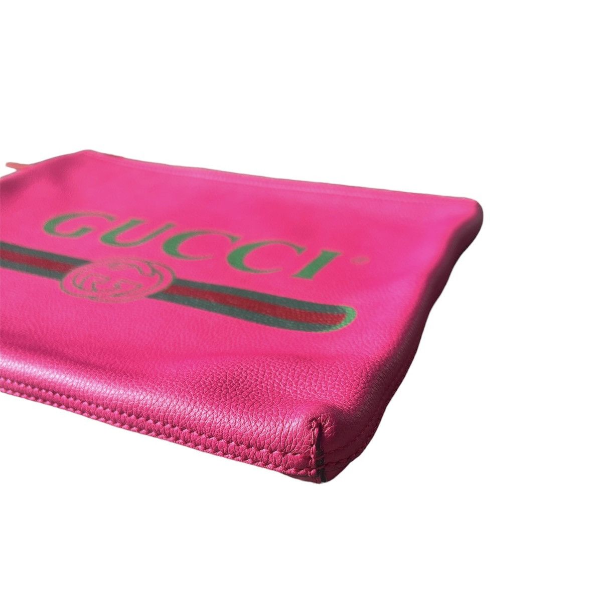 Gucci Leather Logo Portfolio Clutch/Pouch bag - 11