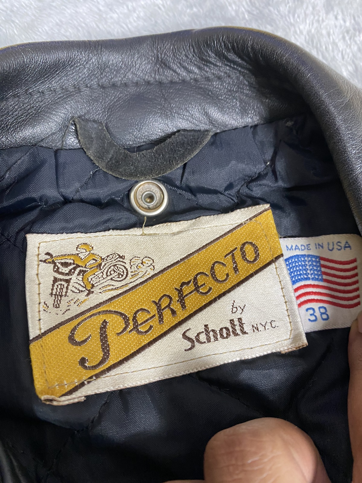 Vintage - Vintage Schott Perfecto Leather Jacket - 6