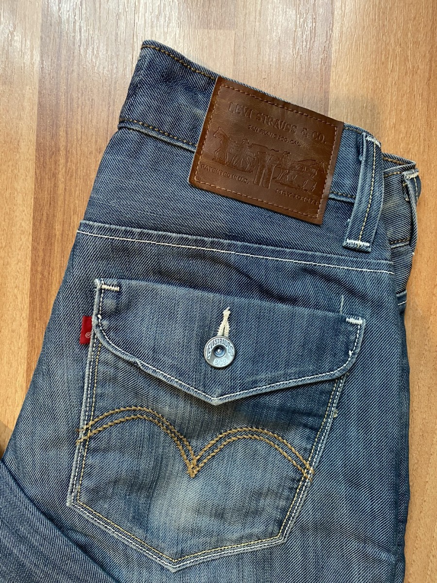 514 slim straight denim jeans - 2