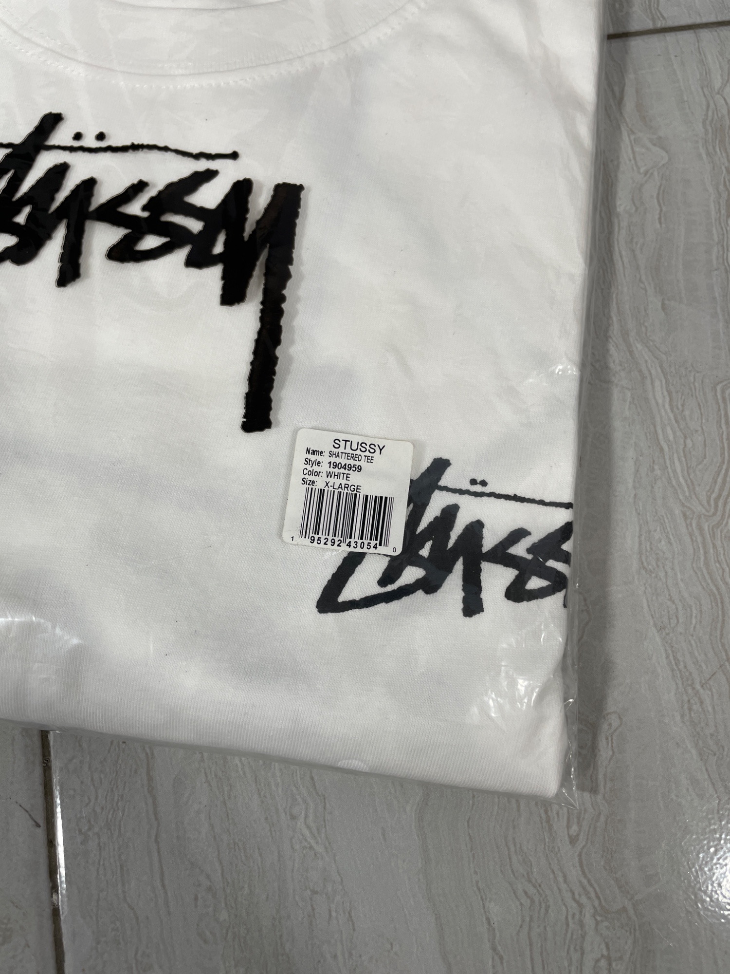 Stussy Shattered tee - XLarge Original - 8