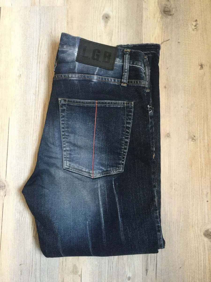 If Six Was Nine - Cropped washed jeans.Like Vetements or Rick Owens - 3