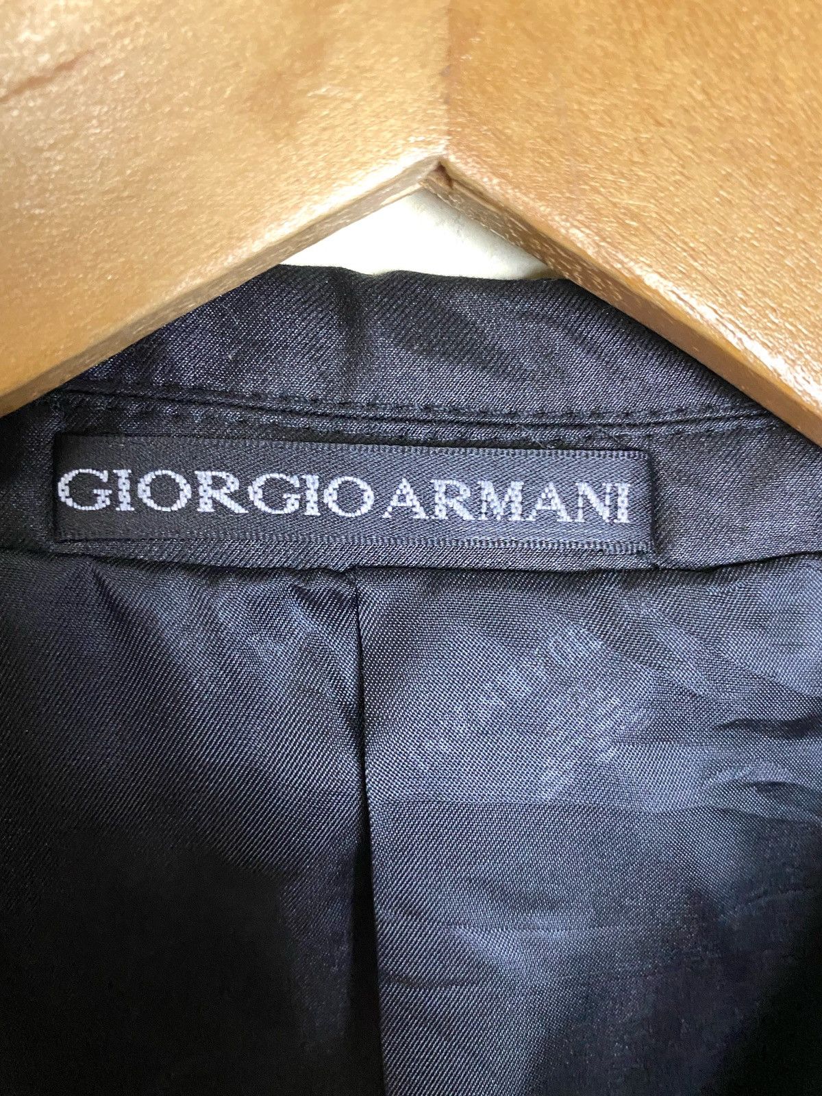 GIORGIO ARMANI Lecollezioni Single Breasted Suit Blazer - 8