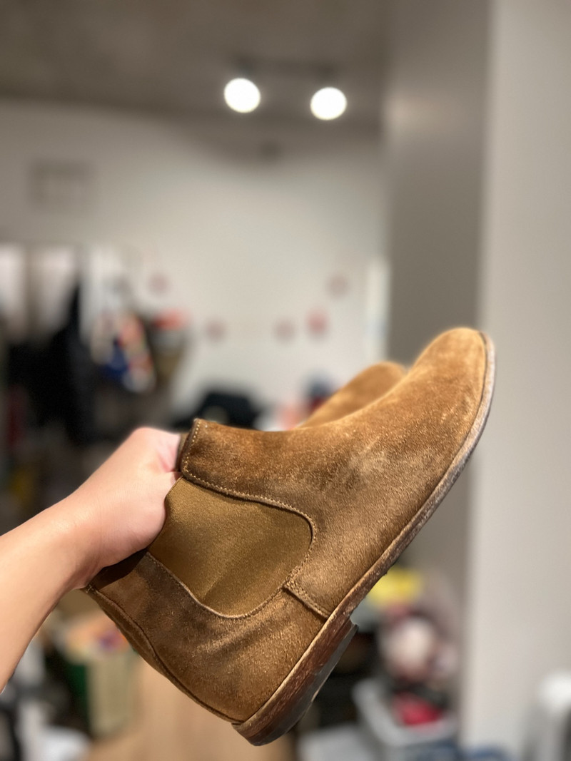 Common Projects x Robert Gelle 2135 RG CHELSEA TAUPE - 1