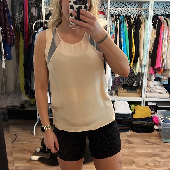 Parker Sleeveless Silk Tank - 6